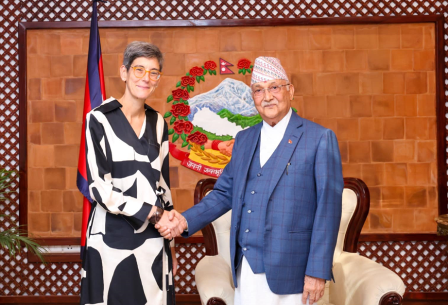 नेपालमा वैदेशिक लगानी बढाएर सहयोग गर्न स्वीस राजदूतलाई प्रधानमन्त्रीको आग्रह